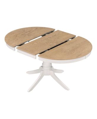 Retro Dining Set with Pedestal Table Base