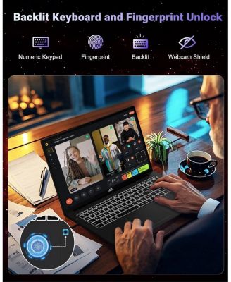 17.3" IPS FHD-Gaming-Laptop, AMD Ryzen 7 8745HS 32GB DDR5 RAM 1TB SSD 4.9GHz Radeon 780M Graphics 100W USB-C 4.0