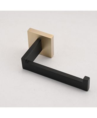 8 - Piece Bathroom Hardware Set, Stainless Steel Bath Towel Holder, Square Wall Mounted Towel Rack, Towel Bar for Bathroom