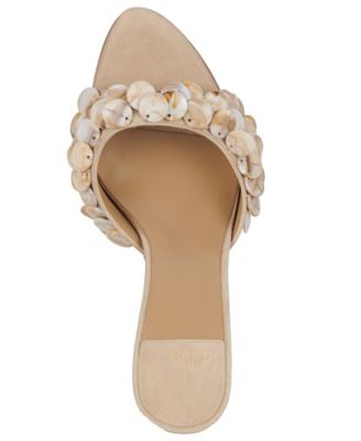 Jeffery Campbell Women's Agent Shell Slip-On Dress Sandals