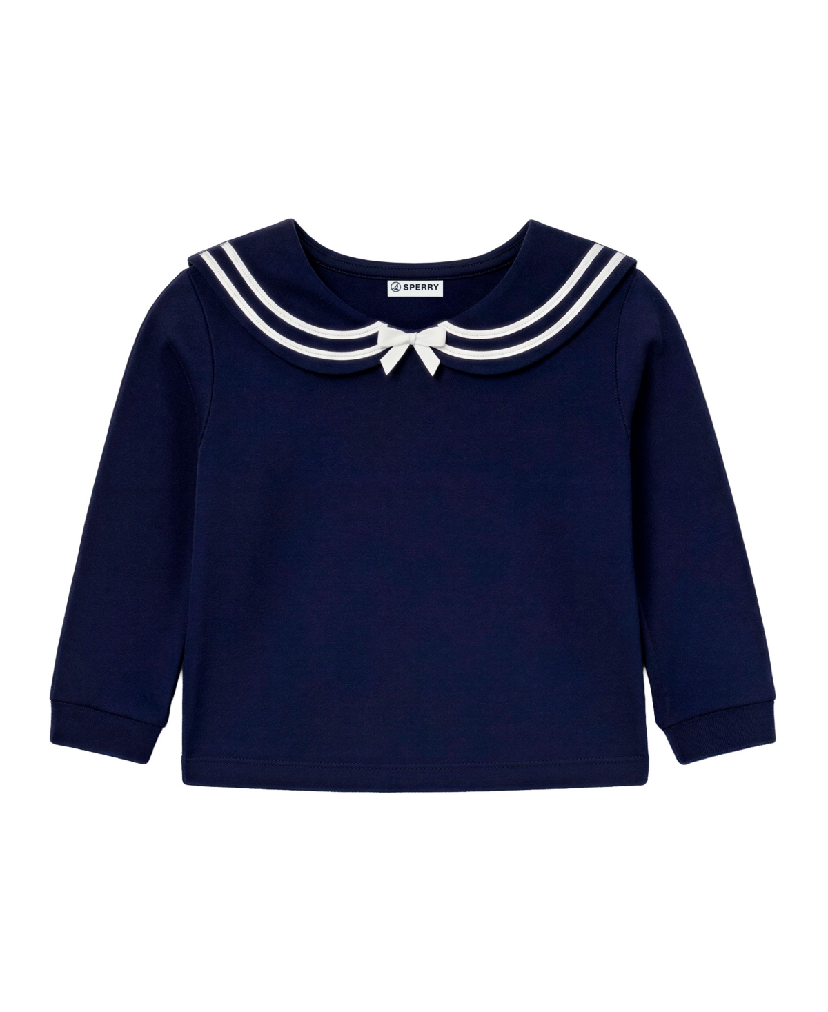 Sperry Baby Girl's Long-Sleeve Top & Skort with Hairclip, 2-Piece Set