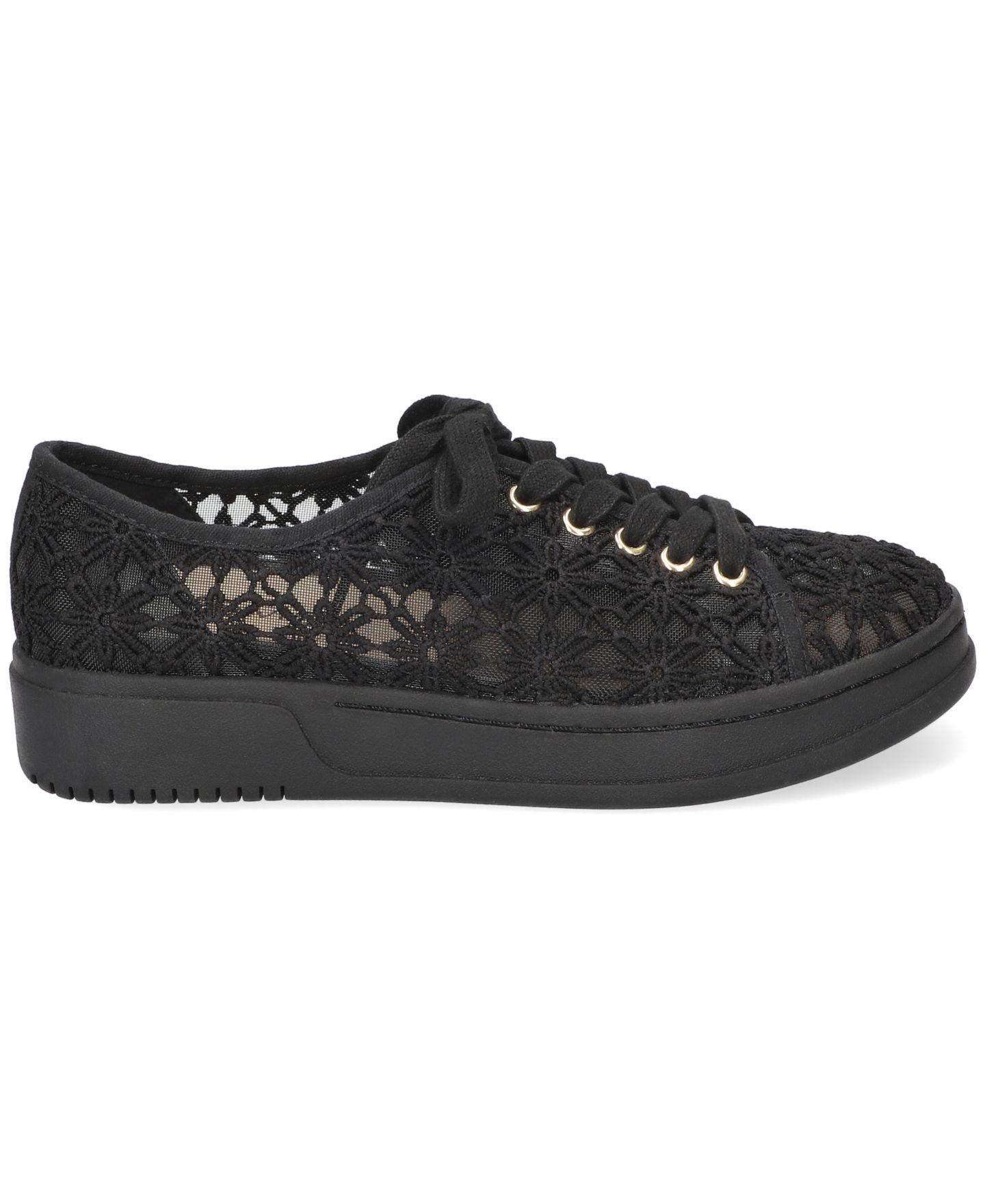 Женские кроссовки Bella Vita Abagale Lace-Up, цвет: Чёрный сетчатый — фото 2