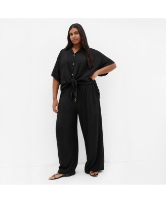 Women's Kalea Tie Front Shirt