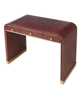 Classic Wood Vanity Desk with Flip Mirror, 3-in-1 Dressing Table