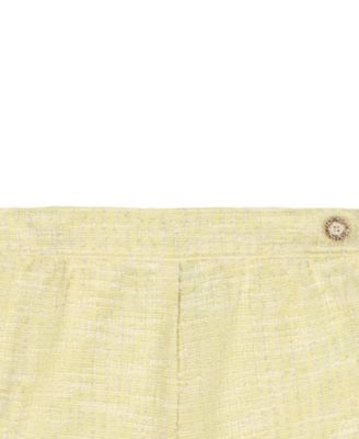 Girls' 2T-6X Sleeveless Knit Vest and Shorts, 2-Piece Set