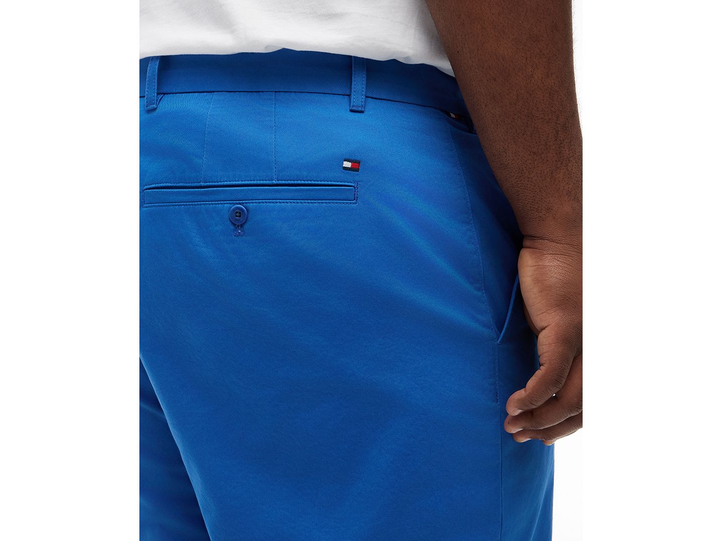 Мужские шорты Tommy Hilfiger Big Denton 9.5" Essential Twill, цвет: Синий — фото 3