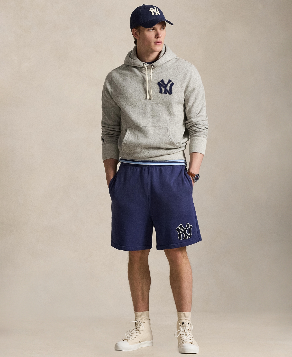 Polo Ralph Lauren Men's Logo Patch Detail Shorts