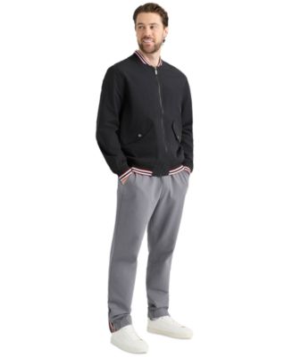 Men's Gaston Striped Rib Bomber Jacket