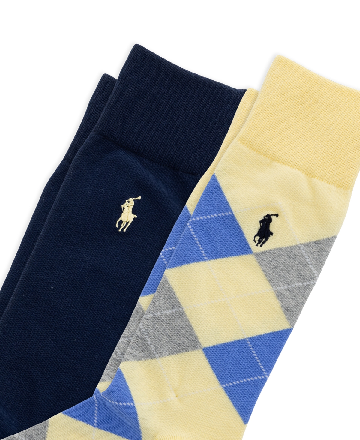 Polo Ralph Lauren Men's Argyle Slack Socks, 2-Pack