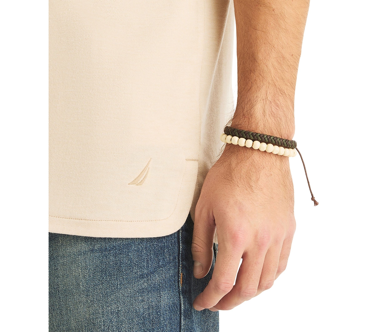 Nautica Men's Short-Sleeve Pique Polo Shirt