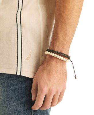 Men's Striped Spread Collar Shirt