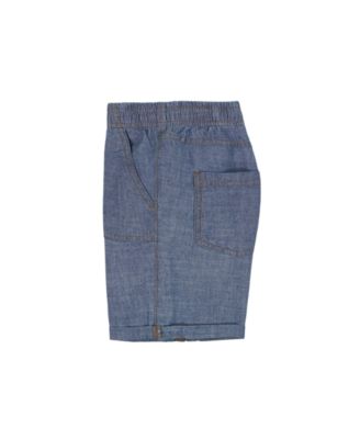 Boys' Toddler 2T-5T Short-Sleeve T-Shirt and Denim Shorts, 2-Piece Set