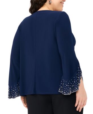 Plus Size V-Neck Top