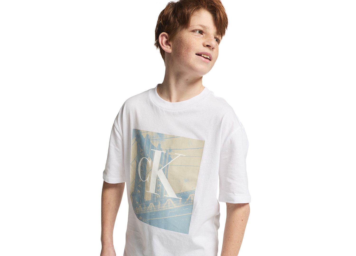 Boys' 8-20 Brooklyn Bridge Crewneck T-Shirt