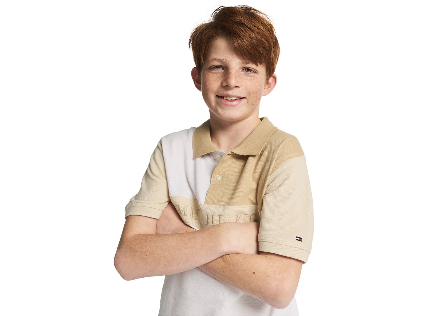 Boys' 8-20 Chest Stripe Polo Shirt