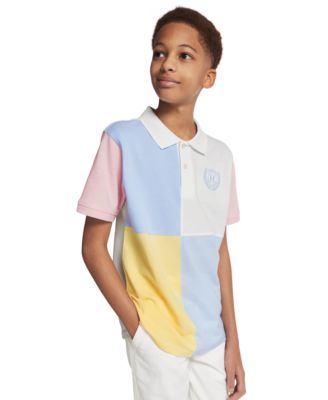Boys' 8-20 Quad Pieced Polo Shirt