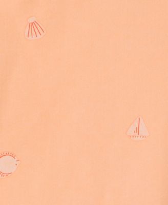 Toddler Girls' 2T-5T Striped Rashguard Swimsuit, 3-Piece Set