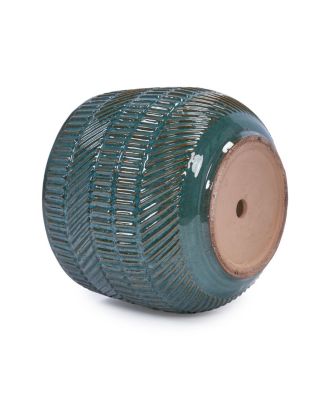 Handmade Deep Ceramic Planter Set of 3