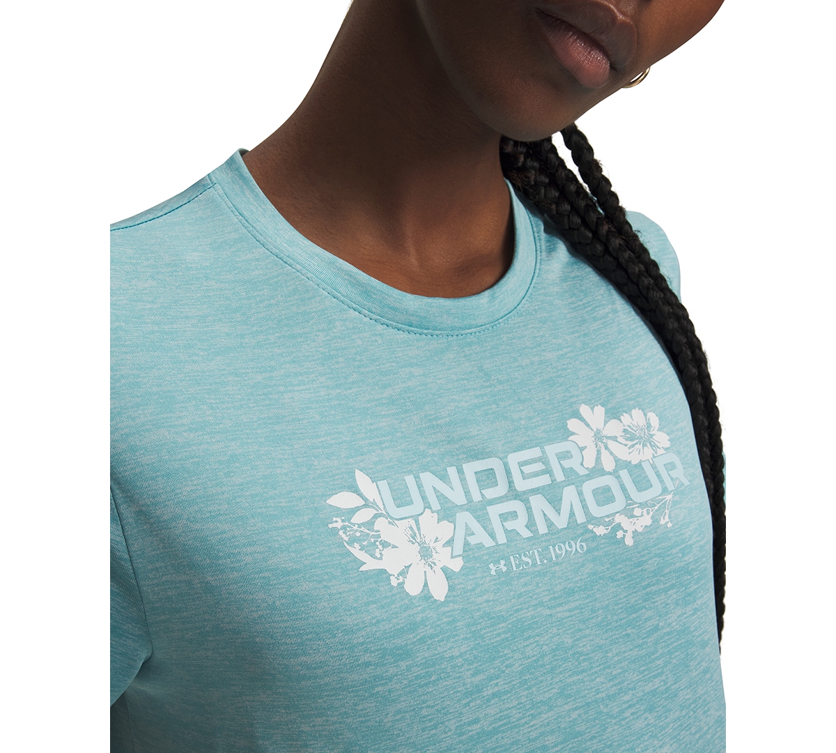 Under Armour Women's Tech Twist Graphic Crew Neck Top