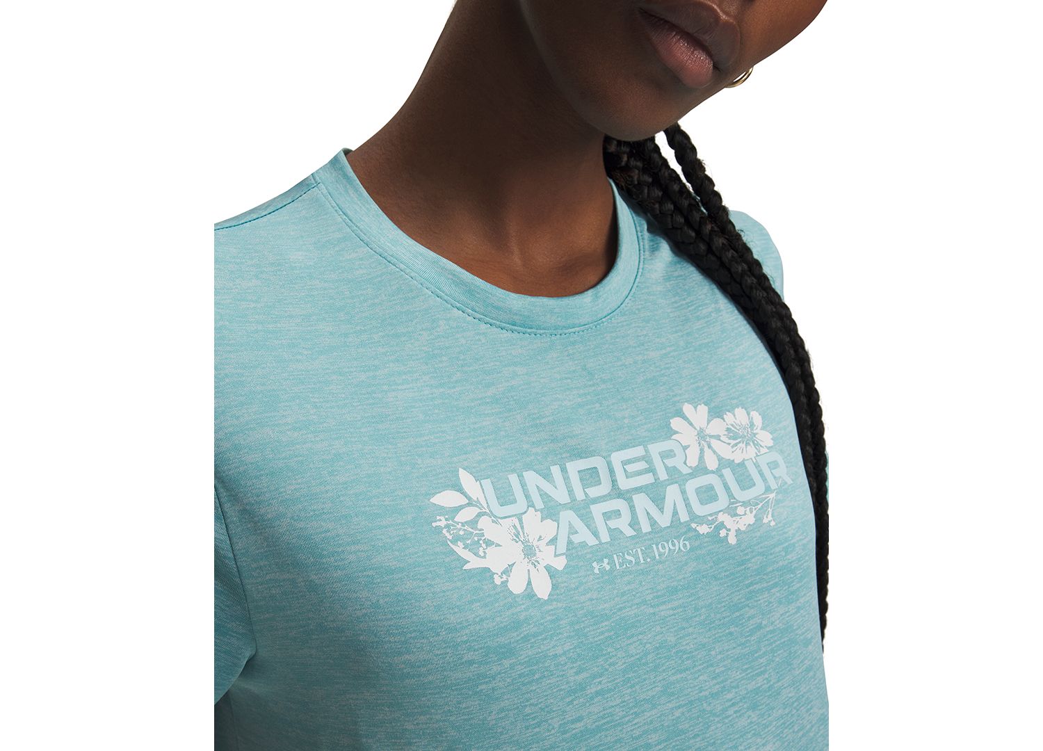 Women's Tech Twist Graphic Crewneck Top