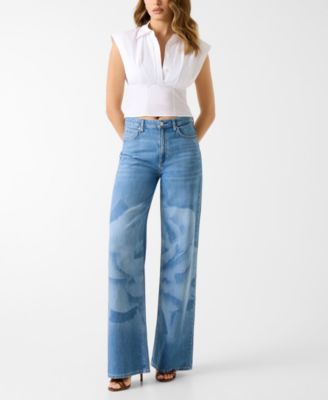 Women's Cherry Collared Sleeveless Top