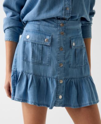 Women's Tessi Pull-On Cargo Mini Skirt