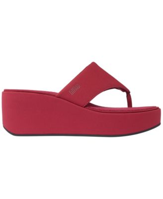 Women's Flatforms Wedge Toe-Post Sandals