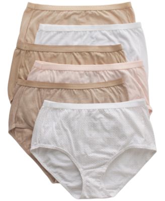 Women's 6-Pk. Ultimate Breathable Cotton Brief Underwear 40H6CC