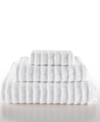 Subway Tile Textured Cotton 3-Pc. Bath Towel Set