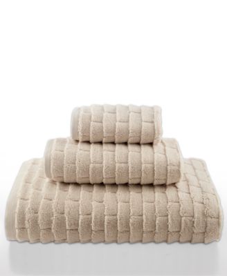 Subway Tile Textured Cotton 3-Pc. Bath Towel Set