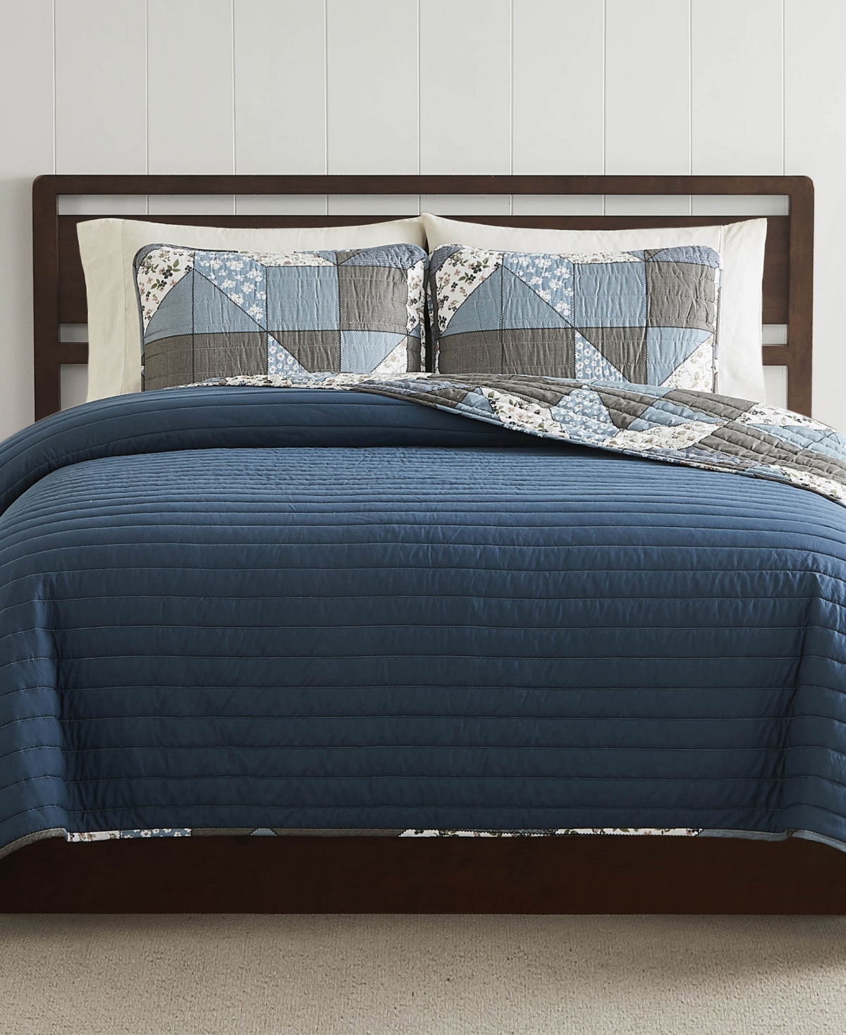 Lucky Brand Jianna Patchwork Reversible 3-Pc. Quilt Sets
