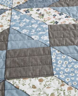Jianna Patchwork Reversible 3-Pc. Quilt Sets, King