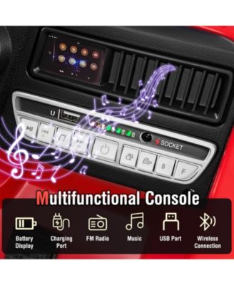 Kids Ride on Fire Truck with Remote Control and Extinguisher