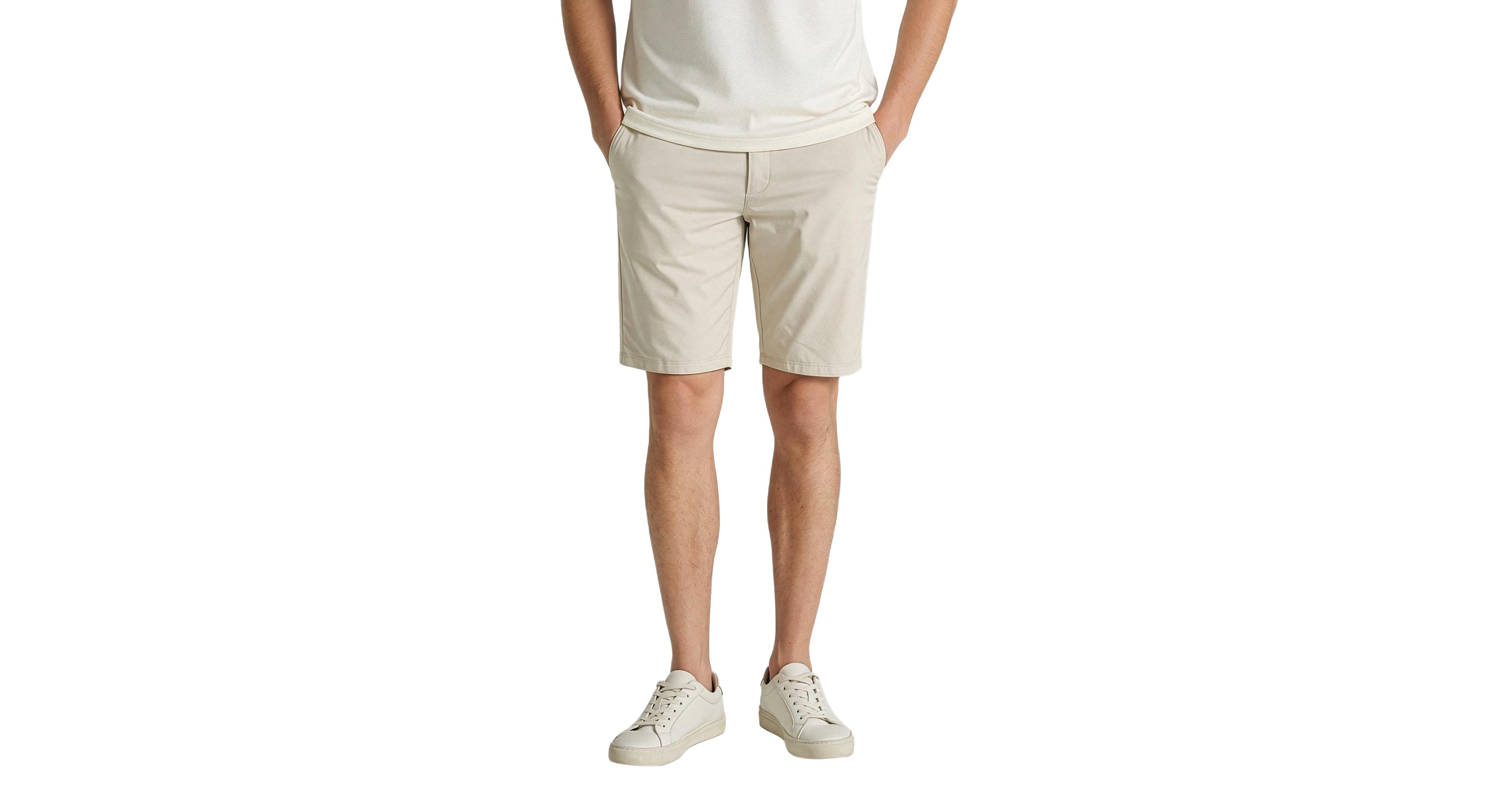Level 7 Men's Office-Leisure Collection 9" Inseam Windproof Shorts