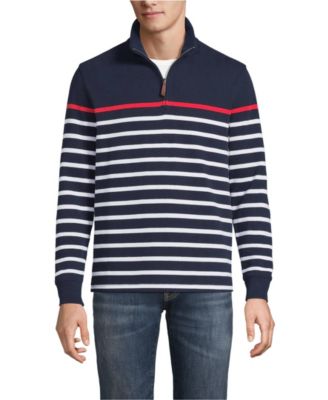 Men's Bedford Rib Casual Quarter Zip Pullover Sweater