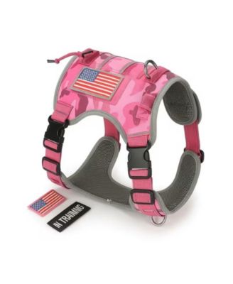 Durable Tactical Dog Harness for Medium and Large Breeds, Featuring an Adjustable Vest with Handle, Metal Buckle