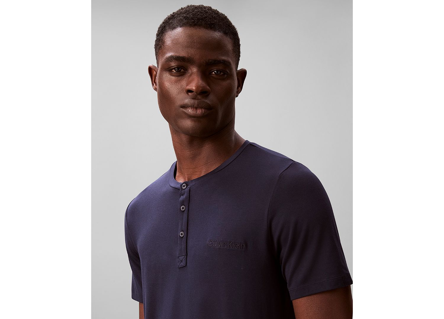 Men's UltraSoft Stretch Sleep Henley