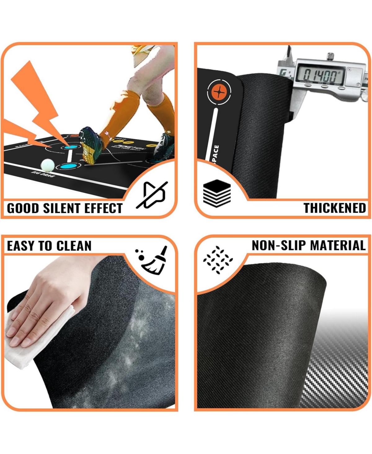 peneyon Field Hockey Training mat | Indoor/Outdoor Hockey Equipment for All Ages,Anti-Slip and Quiet Surface,The Best Gift for Field Hockey Training