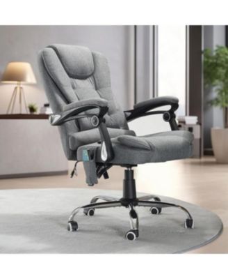 Office Chair with 7 Points Vibration Massage&Heat Functions