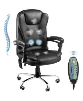 Office Chair with 7 Points Vibration Massage&Heat Functions