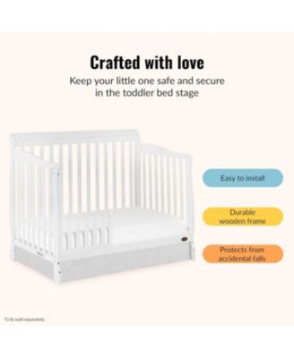 Sleepy Little Sloth, Moon Bear Reaching For The Stars Toddler Rail I Rounded Spindles I Mid- Century Meets Modern