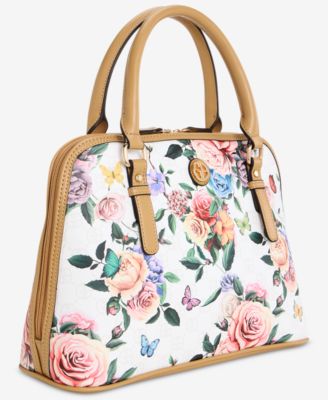 Floral Dome Satchel