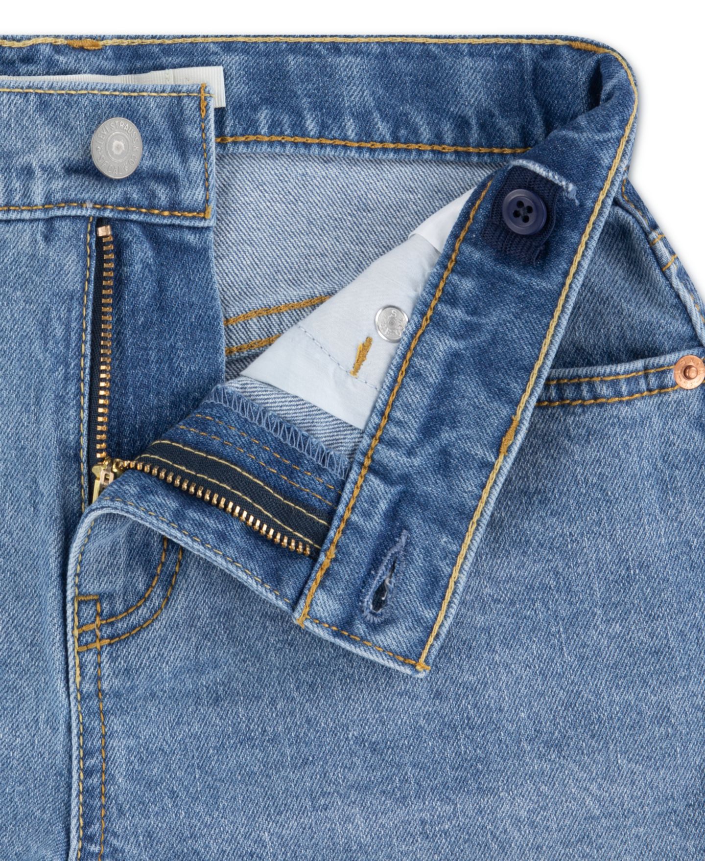 Шорты Levi's A-Line Shorts для девочек, цвет: Hollow Days — фото 8
