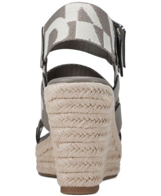 Women's Caylee Square Toe Wedge Sandals