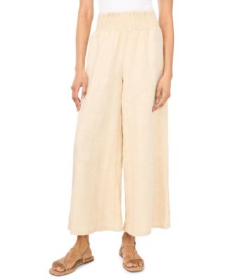 Women's Cropped Wide-Leg Pants