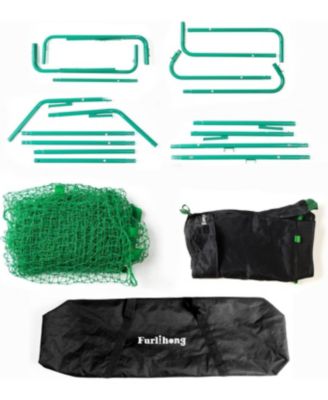 Heavy Duty Baseball and Softball Recycling System Net with Iron Frame and Waterproof Netting