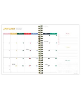 July 2026 - June 2027 Lovely Lemon Medium Weekly Monthly Planner