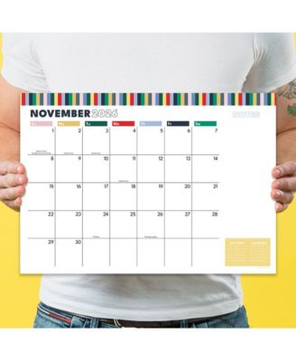 July 2026 - June 2027 Long Weekend Medium Desk Pad Monthly Blotter Calendar