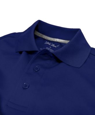 Men's Big & Tall Dry Fit Moisture-Wicking Polo Shirt, 3-Pack