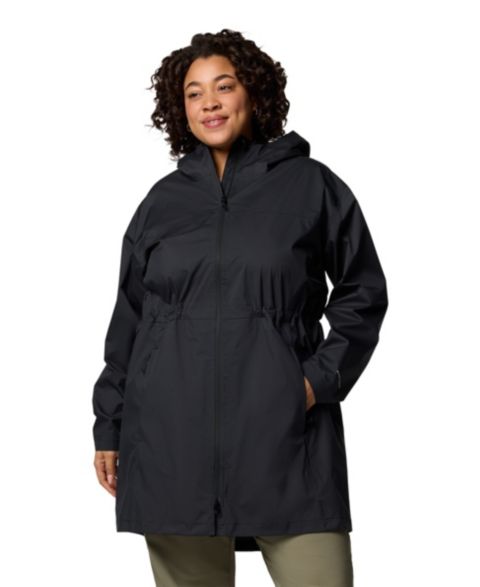 Женские куртки Columbia Plus Size Weekend Adventure II Long Shell Jacket